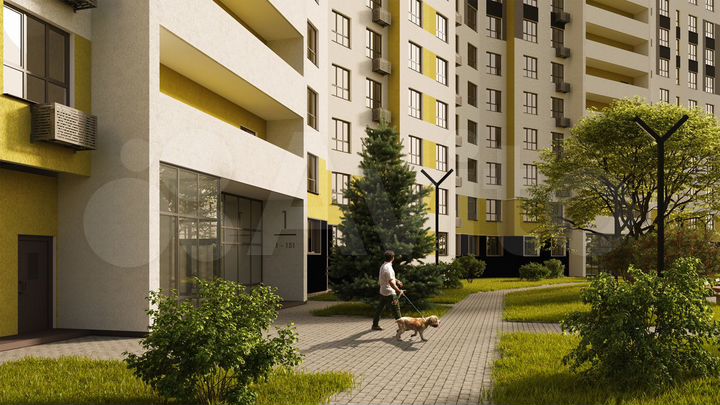 3-к. квартира, 68 м², 3/17 эт.