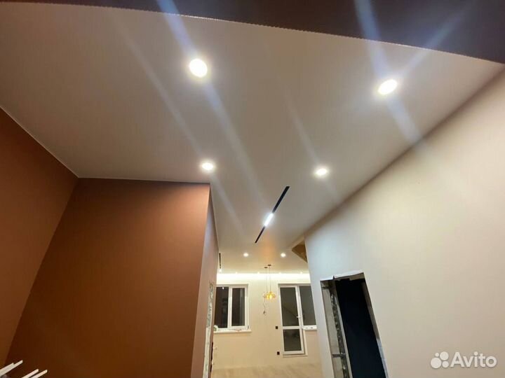 Ремонт натяжных потолков