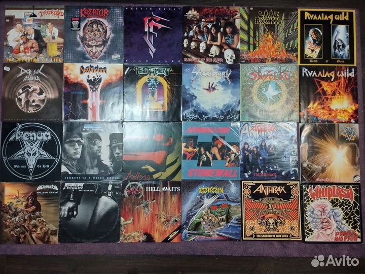 Kreator Slayer Anthrax Megadeth Exodus Sodom