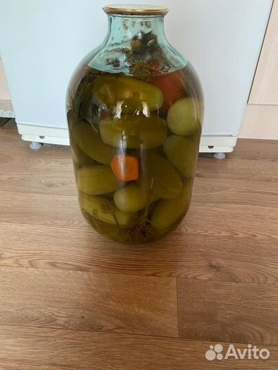 Банка 10 литров стеклянная