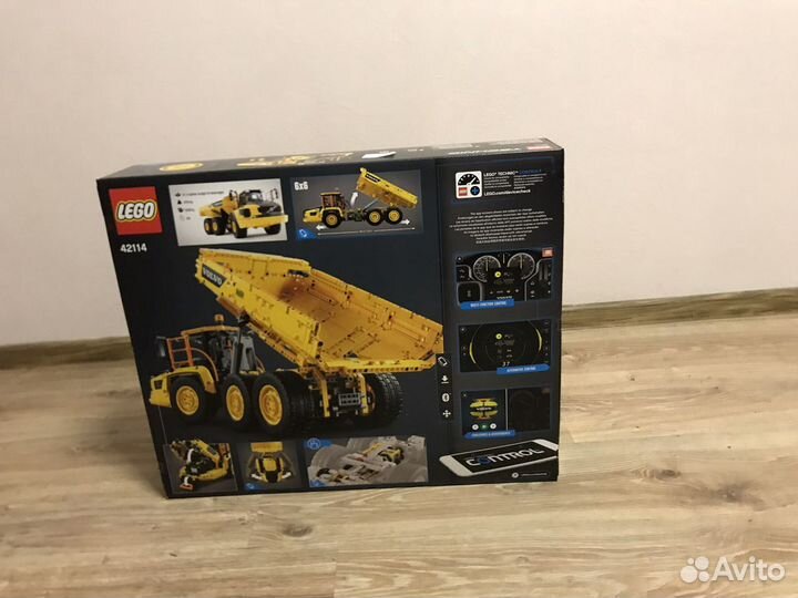 Lego Technic 42114 Самосвал Volvo 6x6. новый