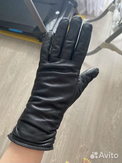 Перчатки женские натуральная кожа