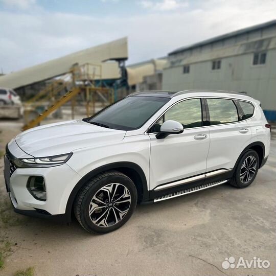 Hyundai Santa Fe 2.2 AT, 2019, 89 000 км