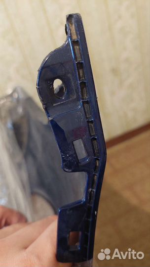 Передний бампер на hyundai solaris 1 рестайлинг