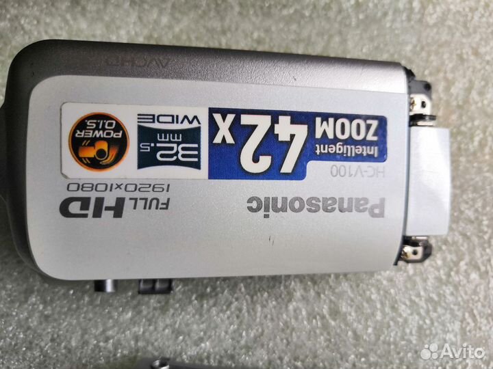Видеокамера panasonic hc-v100 на запчасти