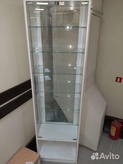 Стеклянная витрина бу