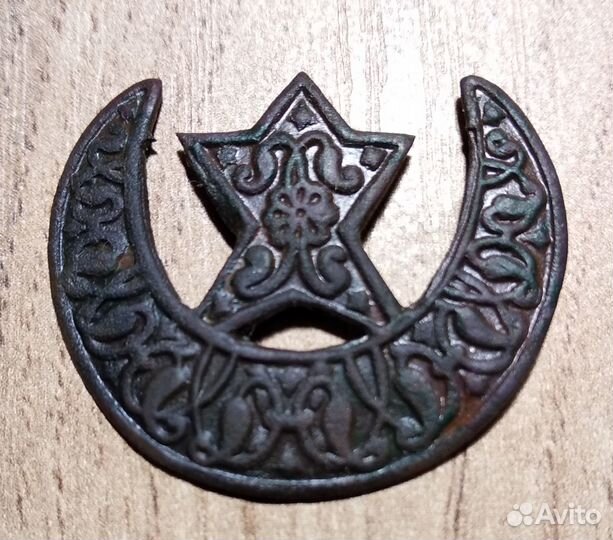 Кокарда бойца ркка Бухарской республики