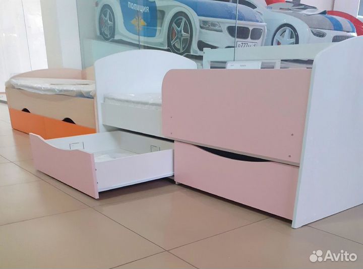 Детские кровати радуга 1