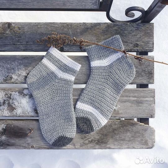 Носки шерстяные р-р 38-39 новые