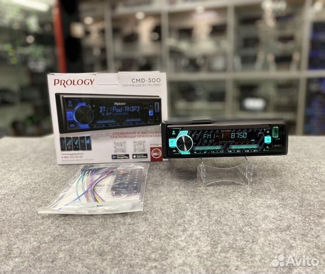 1-DIN USB/SD-ресиверы (без CD) - Prology CMD-300