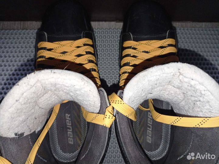 Хоккейные коньки bauer Supreme One 8 и ONE 100