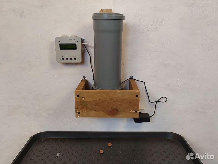 Автокормушка для больших собак электронная