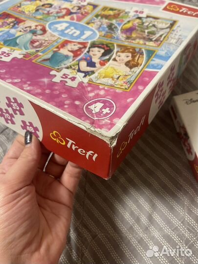 Пазлы trefl для девочек пакетом