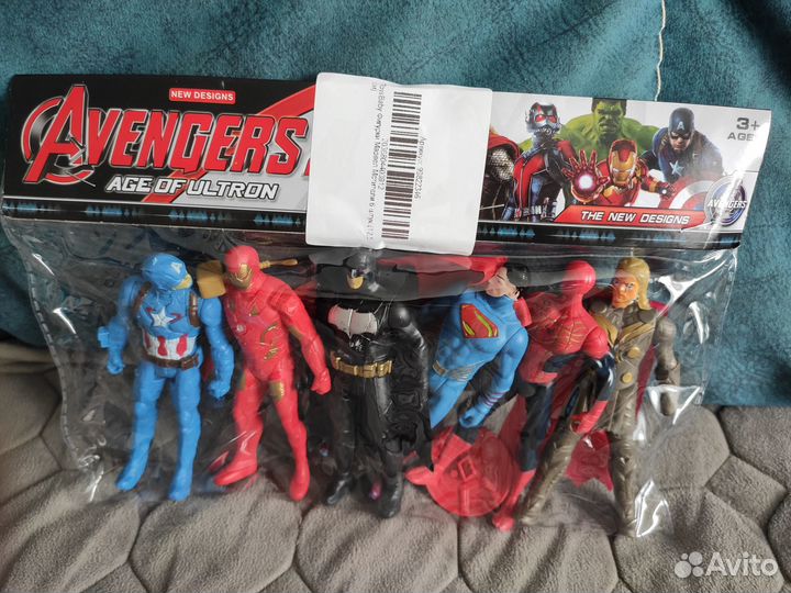 Фигурки игрушки набор Супергерои Мстители