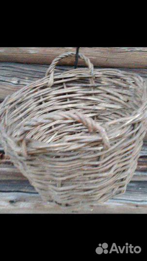 Корзина плетеная большая