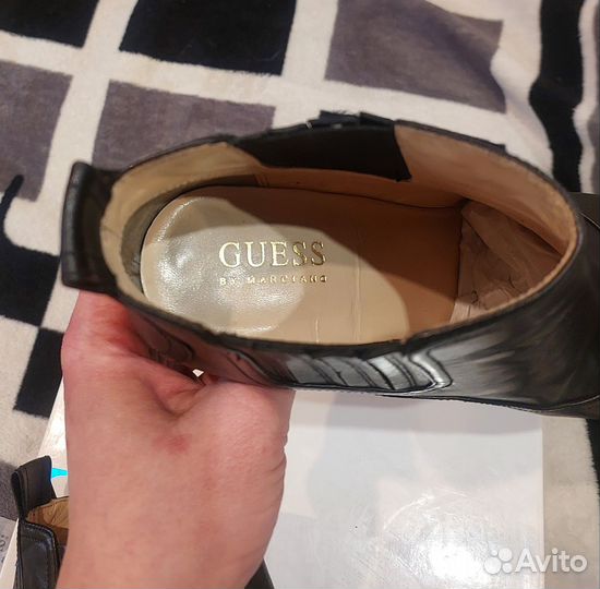 Ботильоны guess, 35р, натуральная кожа, оригинал