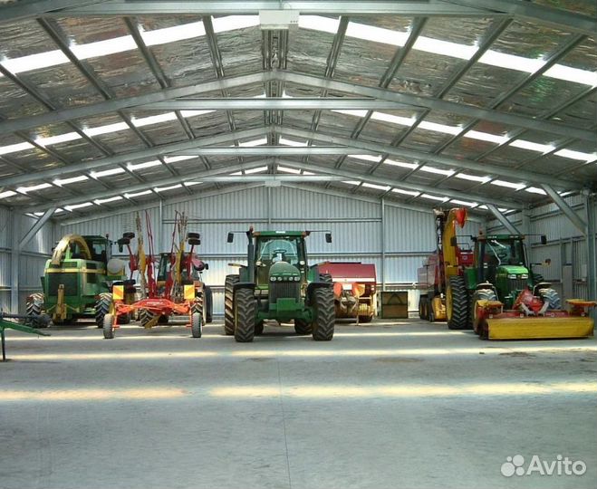 Строительство навесов, складов, ангаров