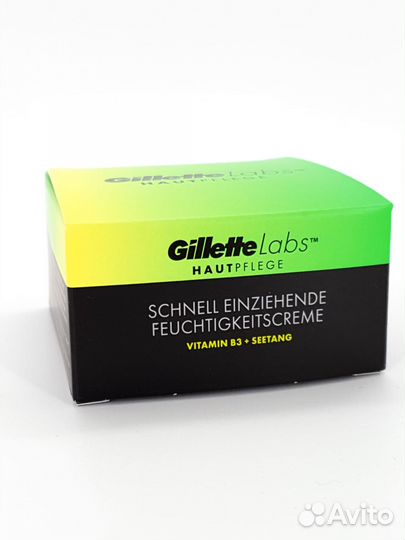 Увлажняющий крем Gillette Labs c витамином B3