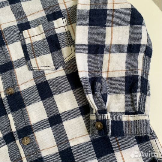 Рубашка h&m фланелевая для мальчика 92