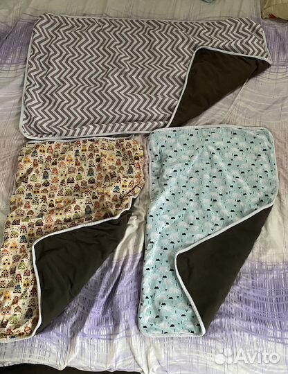 Пеленки впитывающие угольный бамбук