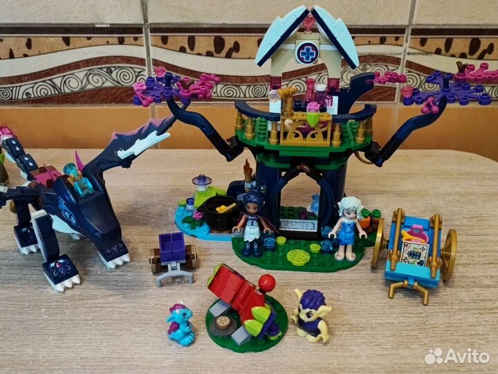 Lego elves драконы