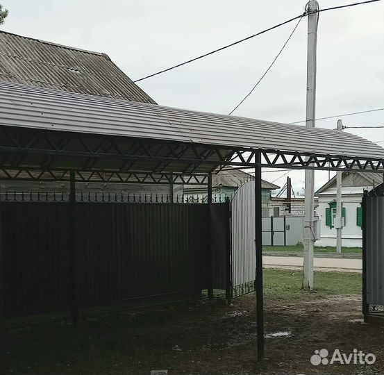 Навес под ключ