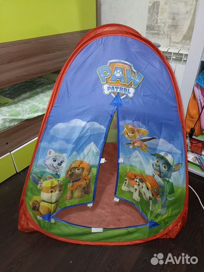 Детская палатка с сумкой