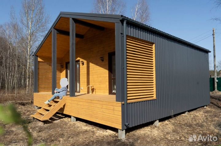 Дачный домик всесезонный под ключ