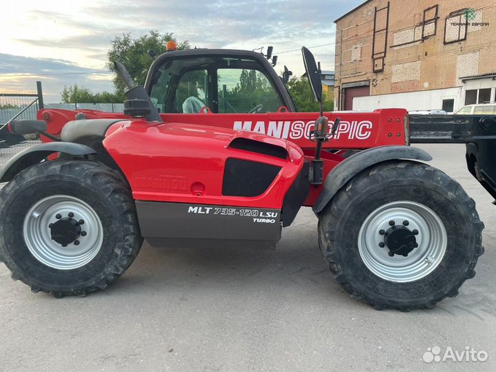 Телескопический погрузчик Manitou MLT 735-120 LSU, 2006