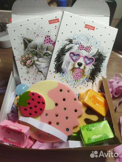 Брелок-зеркало, подарок для девушки (2вида)