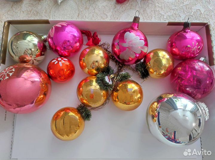 Елочные игрушки СССР