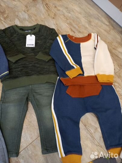 Фирменная одежда для мальчика 9-12 месяцев