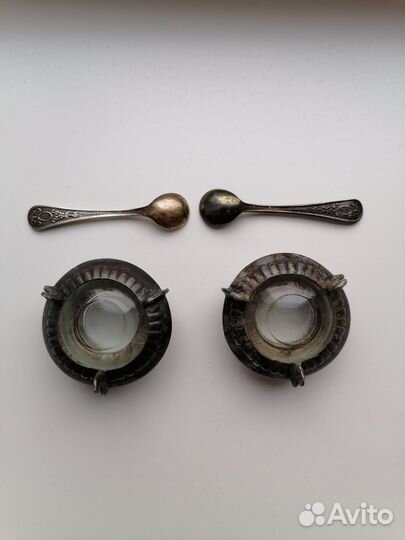 Солонка мельхиор СССР