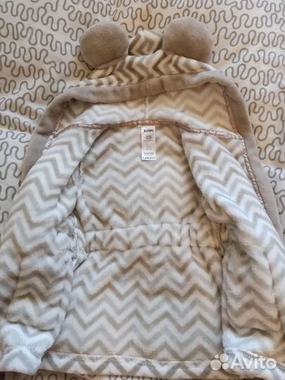 Халат банный, р-р 18-24мес