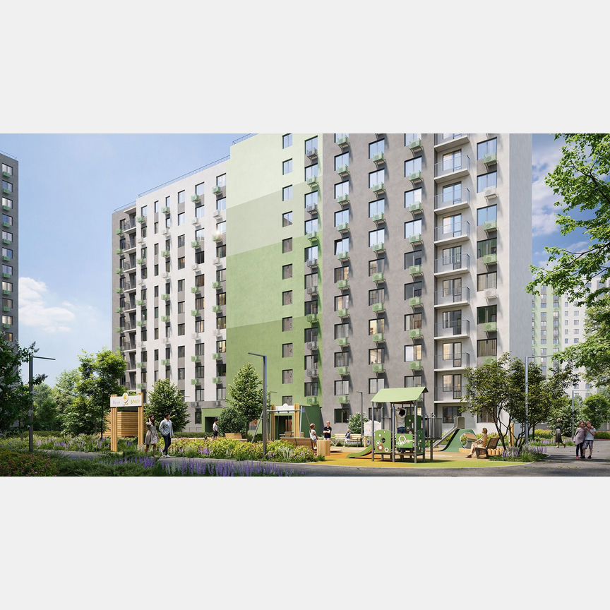 1-к. квартира, 31,3 м², 12/14 эт.
