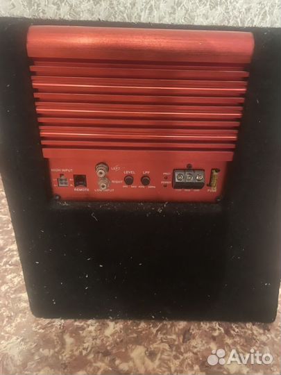 Активный сабвуфер ural black hurricane