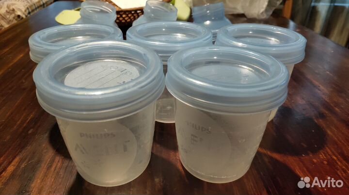 Соски и контейнеры avent