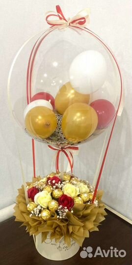 Букет с конфетами