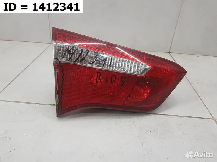Фонарь задний левый внутренний Kia Rio