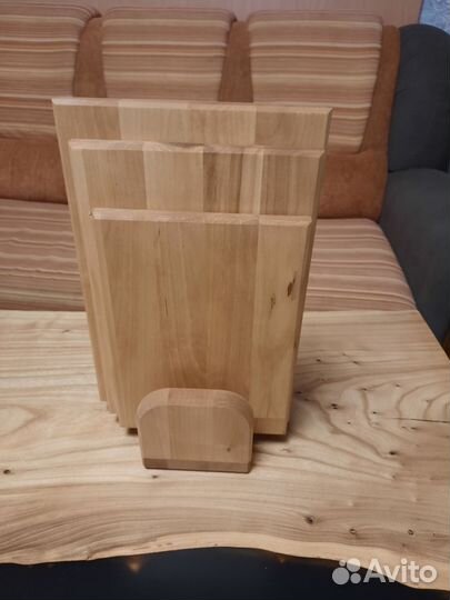 Набор разделочных досок на подставке(берёза)