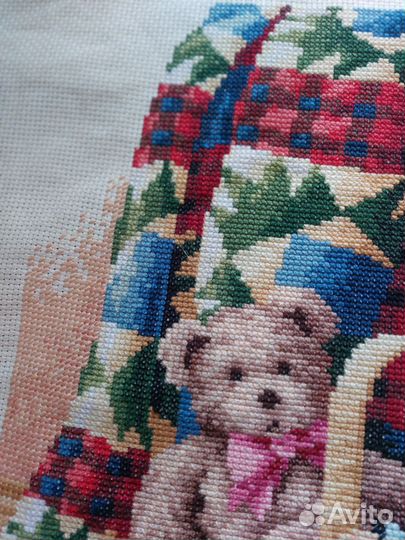 Готовая вышивка крестом dimensions Teddy 35115