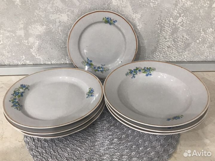 Наборы тарелок СССР