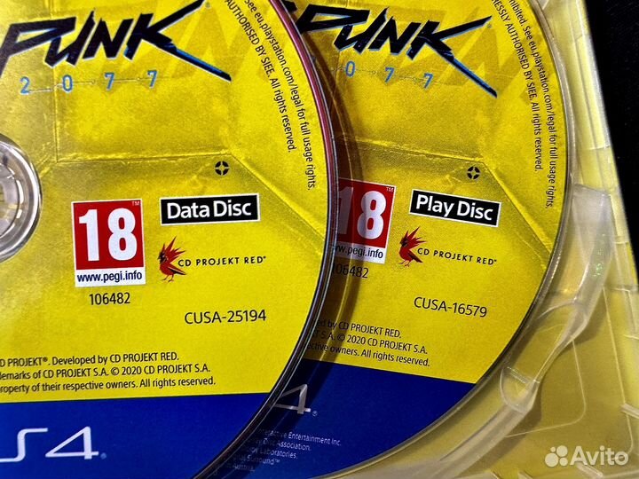 Cyberpunk 2077 Steelbook Edition ps4