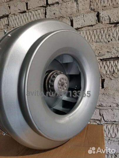 Канальный вентилятор вытяжной/приточный