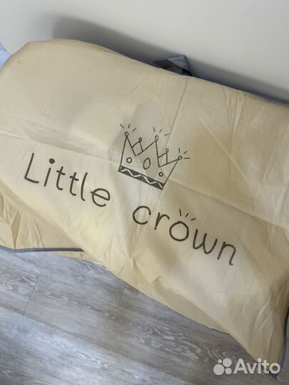 Кокон для новорожденных little crown