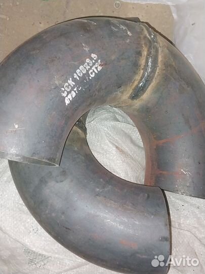 Отводы стальные 108 на 3.5 мм