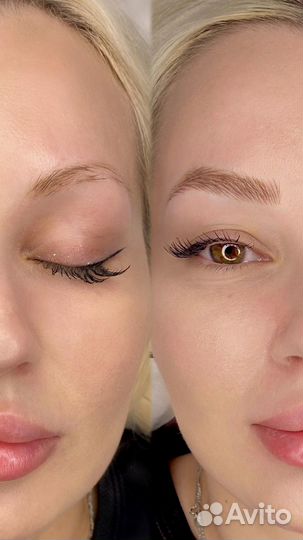 Перманентный макияж бровей