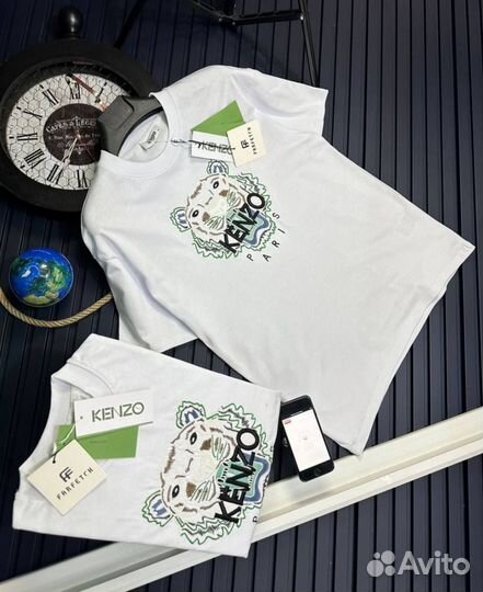 Стильная мужская футболка Kenzo