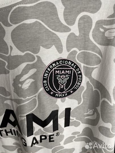 Футболка Bape x inter miami