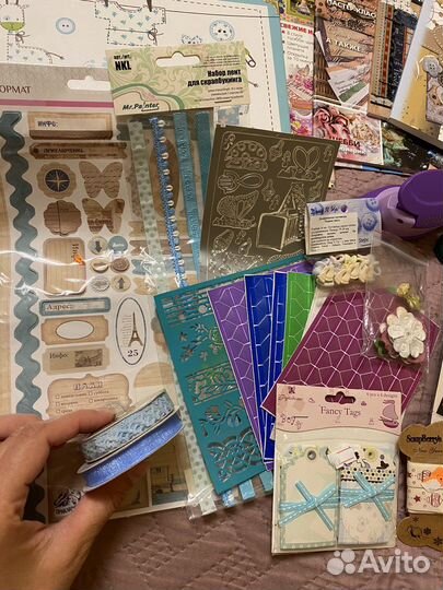 Большой набор для скрапбукинга